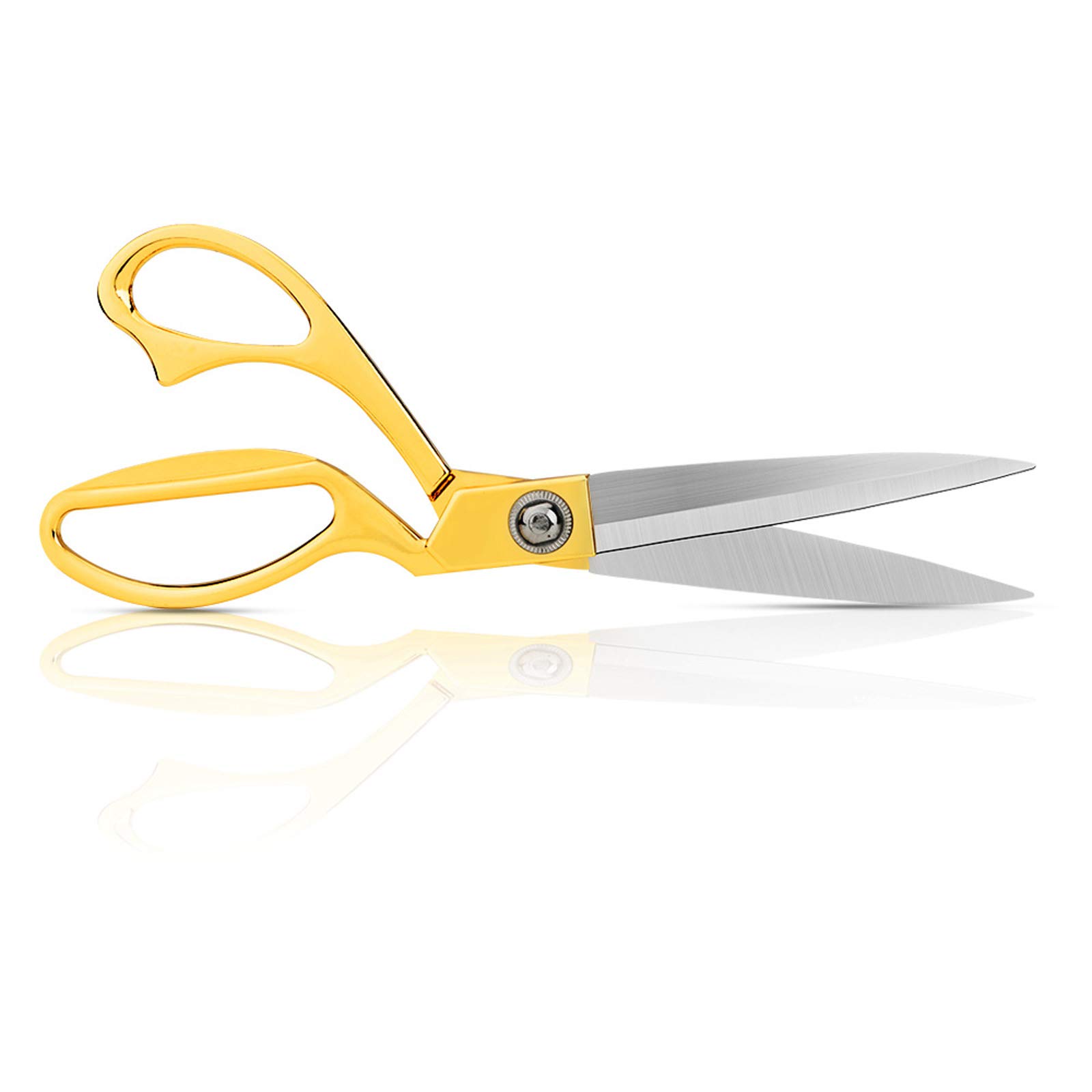 KUONIIY Heavy Duty Sewing Scissors 8 Inch – Professional Tailor Fabric Shears for Leather, Dressmaking & Crafts