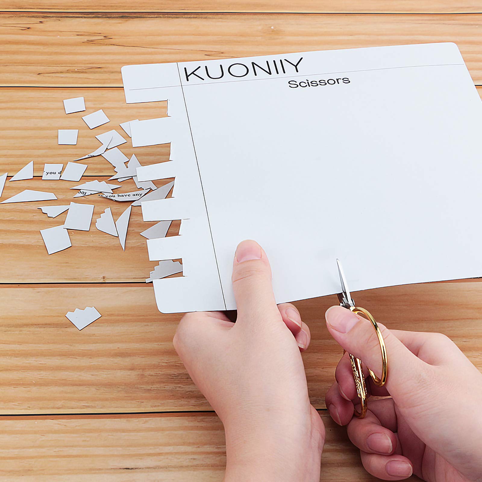 KUONIIY Premium Embroidery Scissors – Ultra Sharp Gold Craft Scissors for Sewing, Needlework & DIY - 图片 7